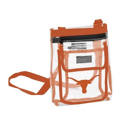 Logo Brands Texas Gameday Clear Crossbody 218-66P
